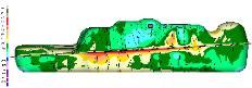 Laser Scanning created Color Map